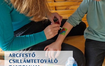 Arcfestő, csillámtetováló, hennafestő tanfolyam Játékmesterek